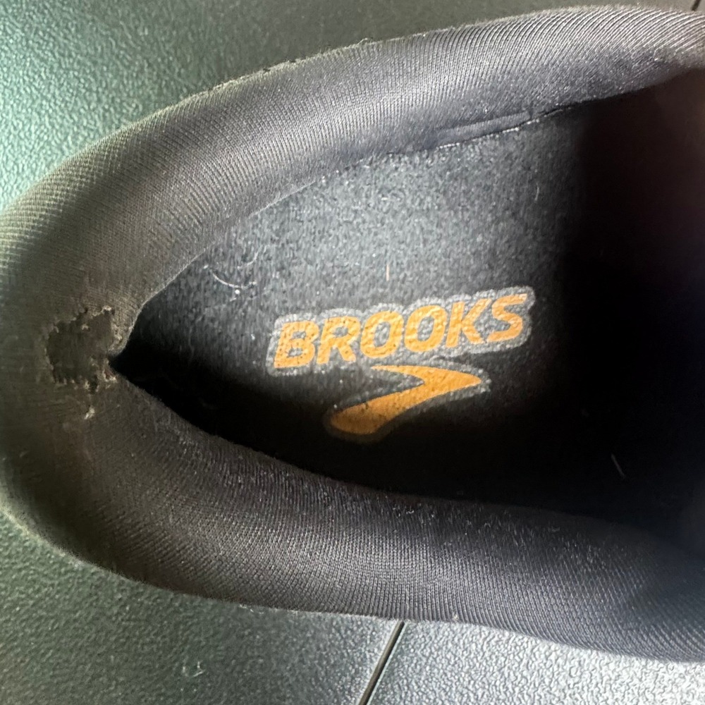 Brooks Adrenaline GTS 24 Mens Running Shoes Grey Black Orange Support Sneakers - Picture 8 of 11